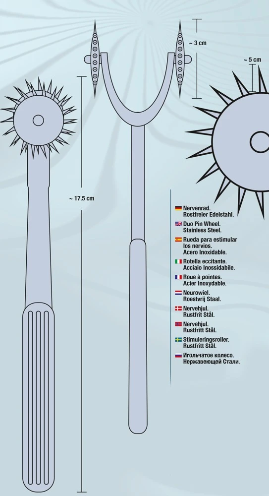 BDSM Dubbele Pinwheel Van Kiotos 5 BDSM Dubbele Pinwheel Van Kiotos - Afbeelding 3