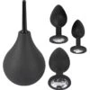 4-piece Anal Erotic Anal Kit By Black Velvets