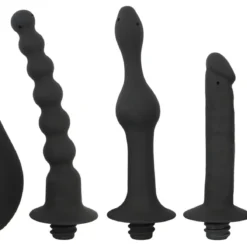 Silicone Douche With 4 Attachments By Black Velvets -Rimba Seksshop 05384000000 nor b 1