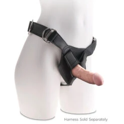 6' Triple Density Huidskleur Licht King Cock Van Pipedream -Rimba Seksshop 05454570000 strapon dildo