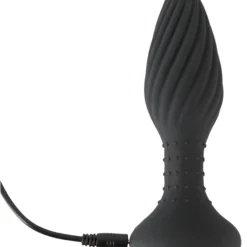 Op Afstand Bedienbare Buttplug Met Spiraalvormig Ontwerp En Stimulerende Stippen Van ANOS 14 Op Afstand Bedienbare Buttplug Met Spiraalvormig Ontwerp En Stimulerende Stippen Van ANOS -Rimba Seksshop 05507600000 nor f