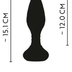 Op Afstand Bedienbare Buttplug Met Spiraalvormig Ontwerp En Stimulerende Stippen Van ANOS 16 Op Afstand Bedienbare Buttplug Met Spiraalvormig Ontwerp En Stimulerende Stippen Van ANOS -Rimba Seksshop 05507600000 nor h