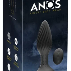 Op Afstand Bedienbare Buttplug Met Spiraalvormig Ontwerp En Stimulerende Stippen Van ANOS 17 Op Afstand Bedienbare Buttplug Met Spiraalvormig Ontwerp En Stimulerende Stippen Van ANOS -Rimba Seksshop 05507600000 verp