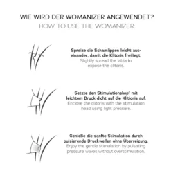 Womanizer Pulsator 'Premium 2' Drukgolf Stimulator Met 14 Intensiteiten -Rimba Seksshop 05541460000 nor g