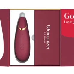 Womanizer Pulsator 'Premium 2' Drukgolf Stimulator Met 14 Intensiteiten -Rimba Seksshop 05541460000 verp b