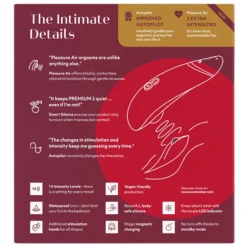 Womanizer Pulsator 'Premium 2' Drukgolf Stimulator Met 14 Intensiteiten -Rimba Seksshop 05541460000 verp c