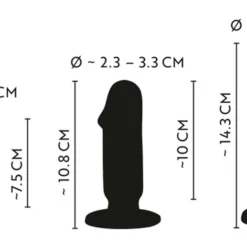 3-delige Anaalplug Training Set Van ANOS -Rimba Seksshop 05548470000 nor g