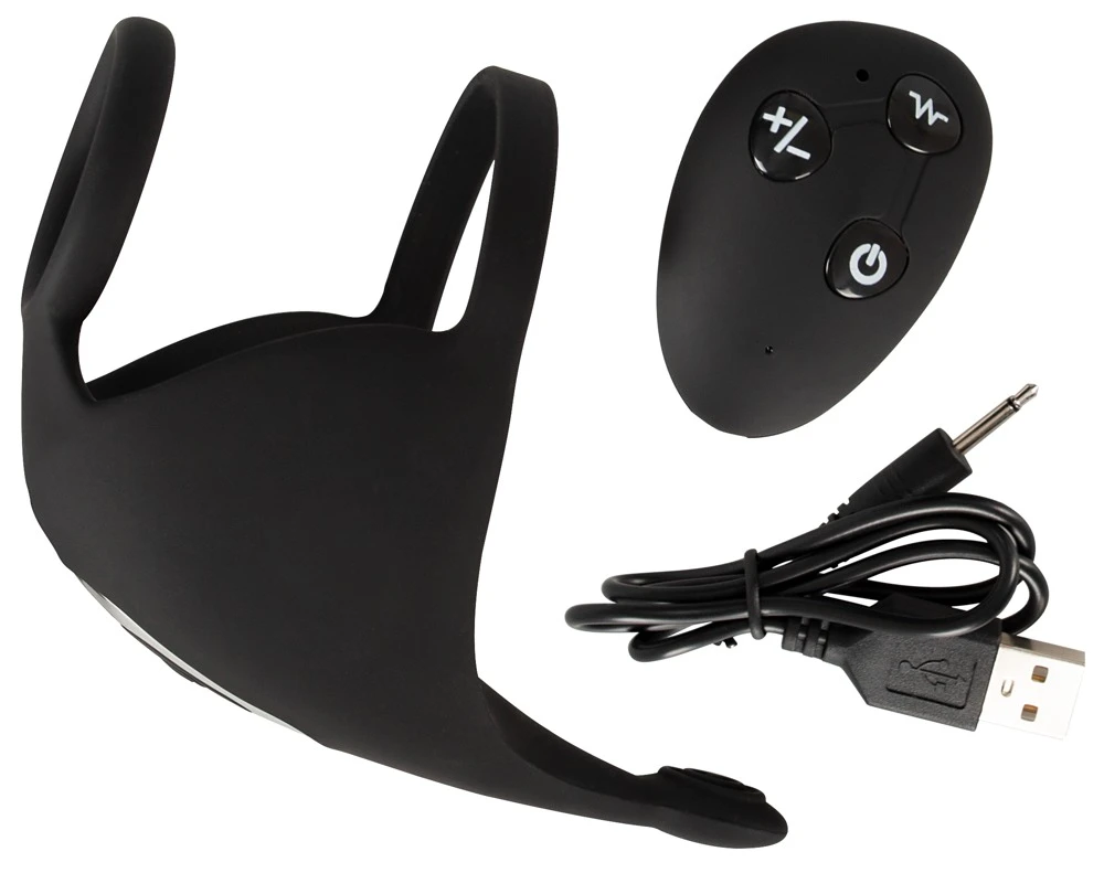 Cock Ring With RC Ball Massager By Rebel 6 Cock Ring With RC Ball Massager By Rebel - Afbeelding 4