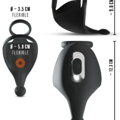 Cock Ring With RC Ball Massager By Rebel 22 Cock Ring With RC Ball Massager By Rebel -Rimba Seksshop 05551930000 nor l