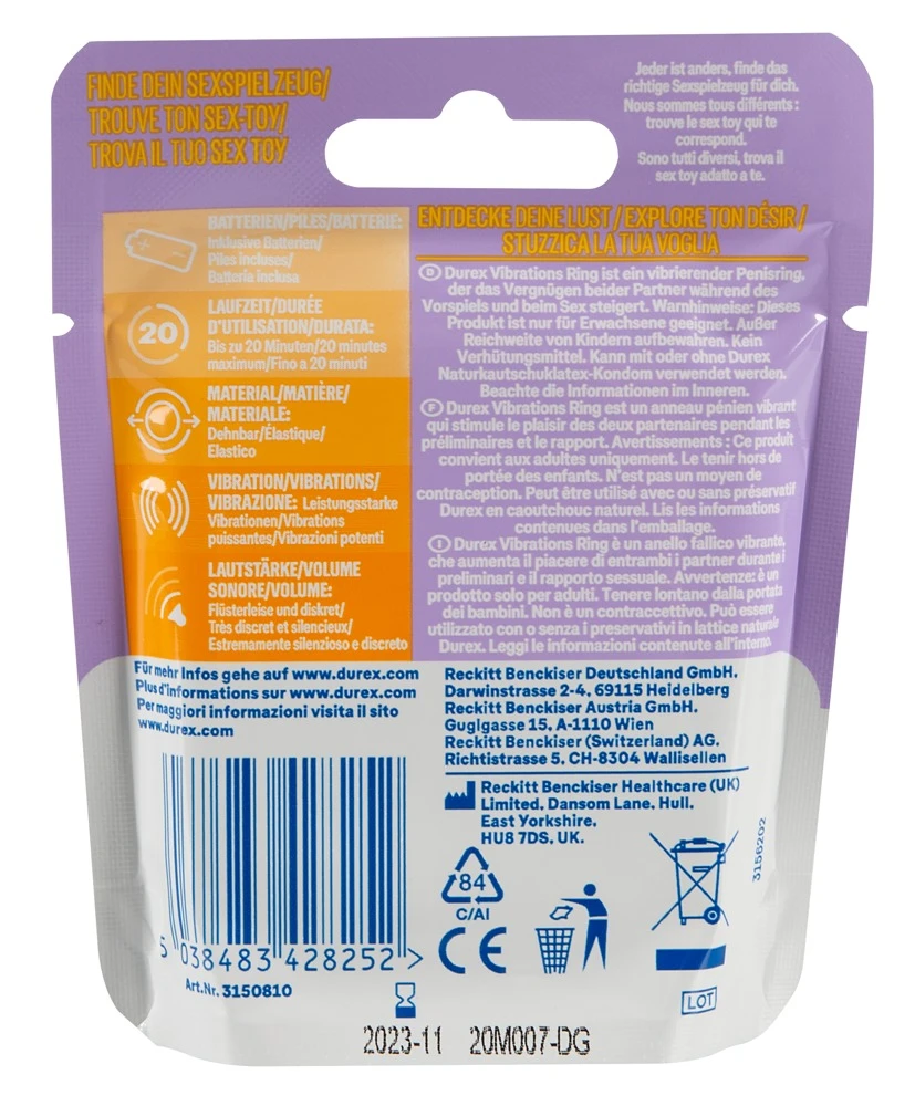 Durex Intense Vibrations 8 Durex Intense Vibrations - Afbeelding 6