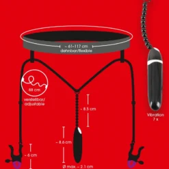 Bad Kitty Schaamlippen Spreider String Met Vibrator -Rimba Seksshop 05926170000 nor e