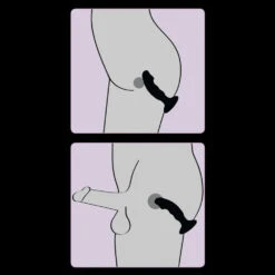 Oplaadbare P-spot Stimulator Plug Van Black Velvets -Rimba Seksshop 0593443 07