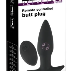 Remote Controlled Butt Plug By Black Velvets -Rimba Seksshop 05969140000 verp