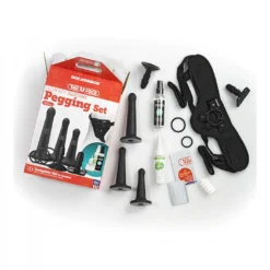 Silicone Pegging Set By Vac-U-Lock Doc Johnson 12 Silicone Pegging Set By Vac-U-Lock Doc Johnson -Rimba Seksshop 1070 50 bx lpr 3