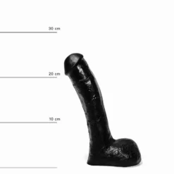 All Black - AB14 9 Inch / 23 Cm Josef Dildo From Belgium -Rimba Seksshop 115 ab14 all black ab14 josef dildo 17905
