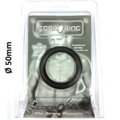 Cockring 10 Mm - Ø 50mm Die Er Voor Zorgt Dat Je Penis Langer En Harder Stijf Is.