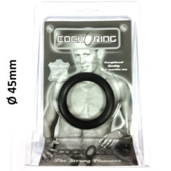 Cockring 10 Mm - Ø 45mm Die Er Voor Zorgt Dat Je Penis Langer En Harder Stijf Is.