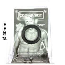 Cockring 10 Mm - Ø 40mm Die Er Voor Zorgt Dat Je Penis Langer En Harder Stijf Is.