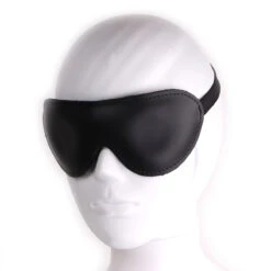 Luxe Blinddoek Oogmasker Van Kiotos Leather