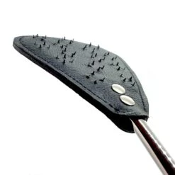 Leather Spiked Vampire Crop Van Black Label -Rimba Seksshop 139095 1