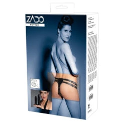 Lederen Strap-on Met 3 Dildo's Van ZADO 13 Lederen Strap-on Met 3 Dildo's Van ZADO -Rimba Seksshop 2000334 06