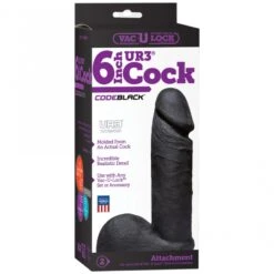 CodeBlack - ULTRASKYN Dildo - 15 Cm Van Doc Johnson