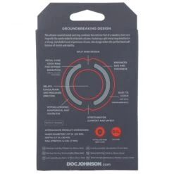 Siliconen Cockring Met Metalen Binnenkant - 50 Mm Van Kink - Doc Johnson -Rimba Seksshop 2402 20 bx 05