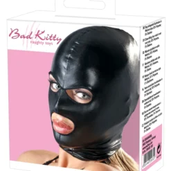 Zwart Wetlook Masker Van Bad Kitty -Rimba Seksshop 24919311001 verp b
