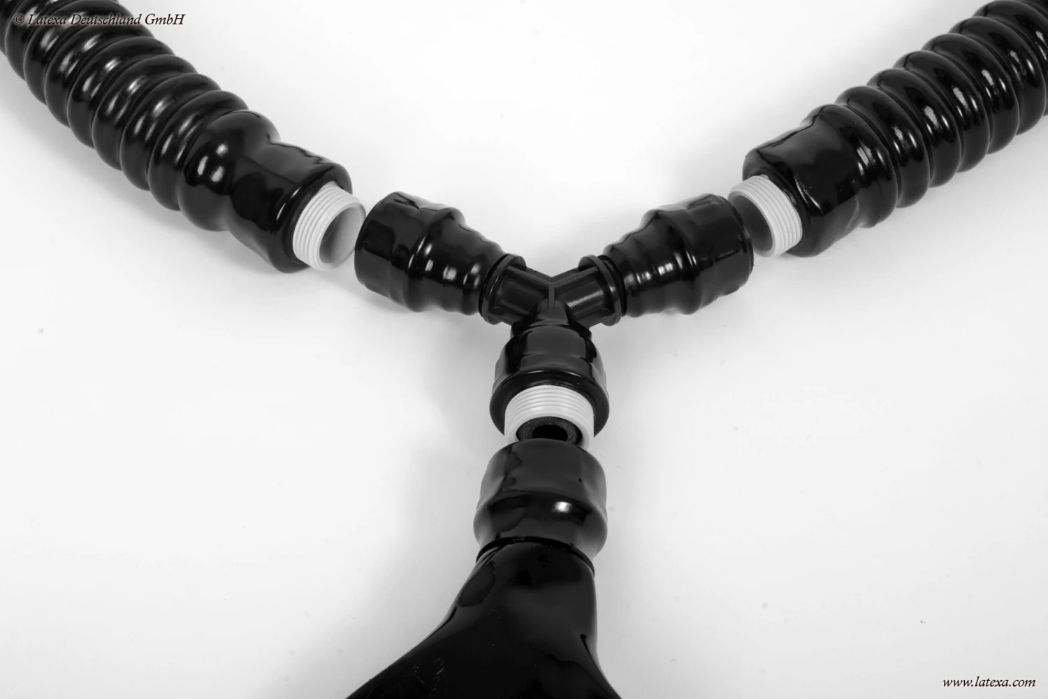 Connect Piece (1 Male + 2 Female) By Latexa 4 Connect Piece (1 Male + 2 Female) By Latexa - Afbeelding 2