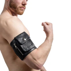 Mister B Lederen Party Portemonnee 'All Black'