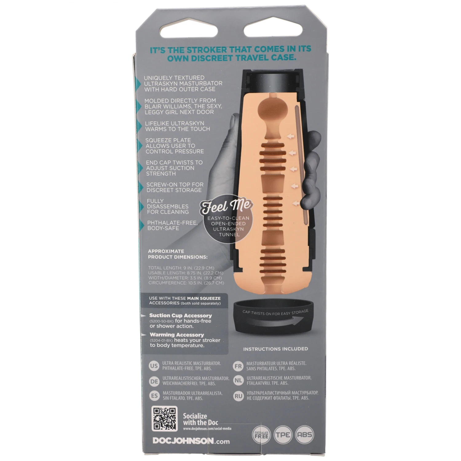 Blair Williams - Ultraskyn Vagina Masturbator Van Doc Johnson 4 Blair Williams - Ultraskyn Vagina Masturbator Van Doc Johnson - Afbeelding 2