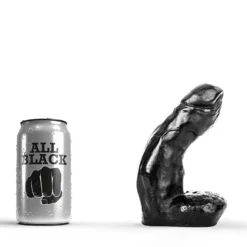 Gebogen Dildo - AB 01 Van All Black