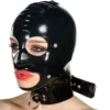 Kinky Latex Mask With Dildo-gag By Anita Berg -Rimba Seksshop AnitaBerg BDSM Masker