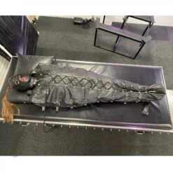 Lederen Bodybag Met Volledig Ledervoering Car-36-012