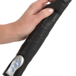 28 Cm / 11 Inch Vibrator Met Stootfunktie Van You2Toys -Rimba Seksshop Black 28cm Push Thrusting Vibrator 05979530000
