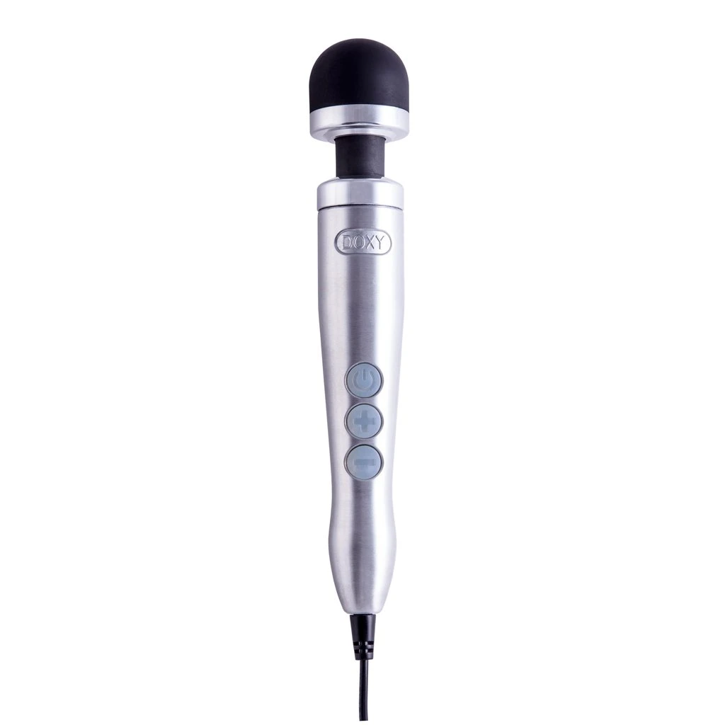 Doxy Number 3 Wand Massager Vibrator - Aluminium 3 Doxy Number 3 Wand Massager Vibrator - Aluminium