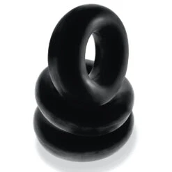 Fat Willy Cockring 3-Pack - Black By Oxballs -Rimba Seksshop Fat Willy Cockring 3 Pack 1