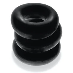 Fat Willy Cockring 3-Pack - Black By Oxballs -Rimba Seksshop Fat Willy Cockring 3 Pack 2