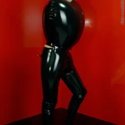 Inflatable Straitjacket For Men With Full Lenght Back Zip, Inflates On The Sholder -Rimba Seksshop Latexa inflatable straightjacket 3257