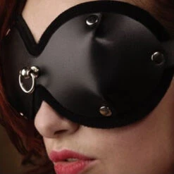 PVC Dames Blinddoek Met D-ring