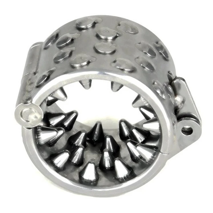 Master Series The Iron 4 Rijen Spikes Slave CBT Tool Kali's Theeth 4 Master Series The Iron 4 Rijen Spikes Slave CBT Tool Kali's Theeth - Afbeelding 2