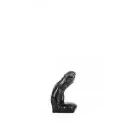 Gebogen Dildo - AB 01 Van All Black -Rimba Seksshop ab01 wet 2
