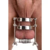 Master Series Stainless Steel Spiked CBT Double Ball Stretcher And Crusher