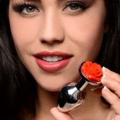 RVS Rode Roos Anale Plug Ø34 Mm 11 RVS Rode Roos Anale Plug Ø34 Mm -Rimba Seksshop af634aa