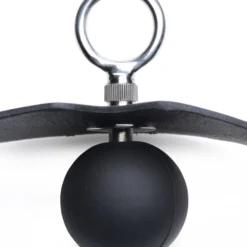 Leren Super Ball Gag Ø46 Mm Met Stalen Oog Van Black Label -Rimba Seksshop ag350 005 952x1300 1