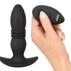 Oplaadbare Vibro-butt Plug Met Stootfunctie Van ANOS -Rimba Seksshop anos RC Thrusting Massager 5 1