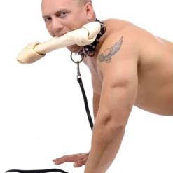 Lederen Hondenriem Van Saxos BDSM Gear -Rimba Seksshop bad dog leash and spiked collar kit kinky toy store 21965880 1600x