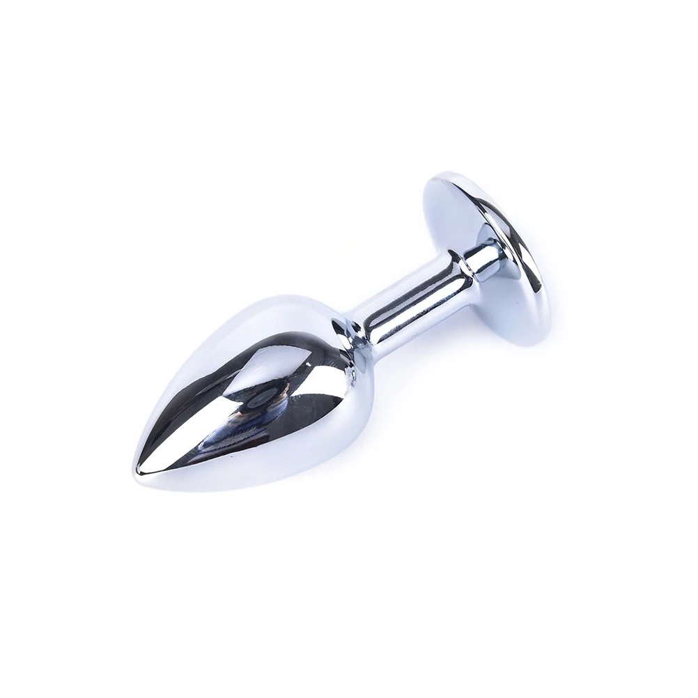 Juweel Butt Plug Transparant Ø 27mm Van MAE-Toys 4 Juweel Butt Plug Transparant Ø 27mm Van MAE-Toys - Afbeelding 2