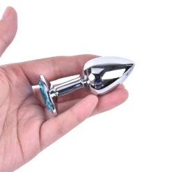 Juweel Butt Plug Crystal Ø 27mm Van MAE-Toys -Rimba Seksshop bhs106blu 01