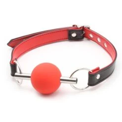 Bit Ball Gag Ø 45 Mm - Rood